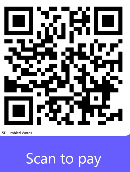 5D Jumbled Words Vol 4 QR code